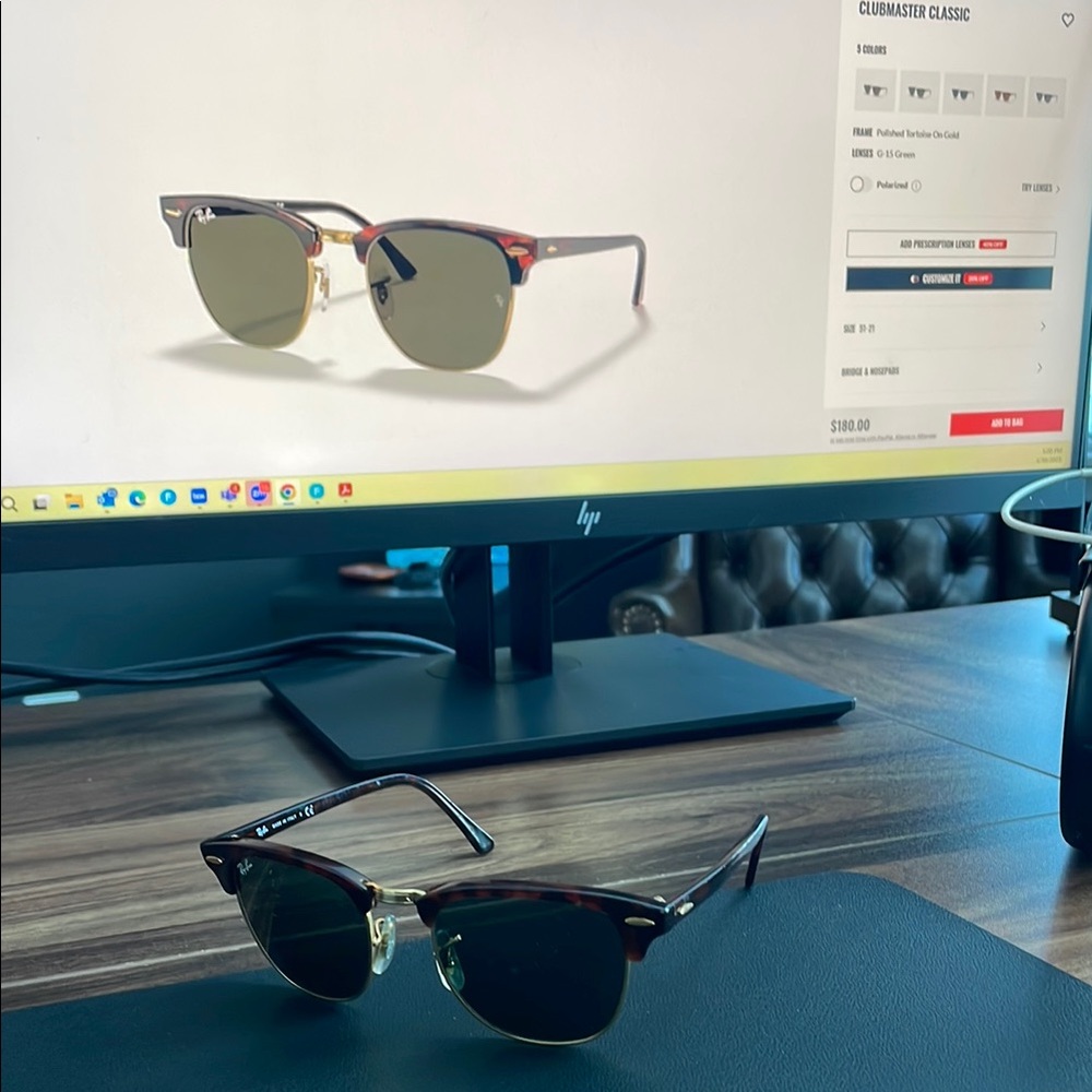 Ray-Ban Clubmaster Classic Sunglasses